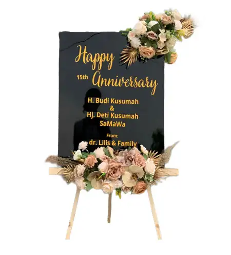 Papan Bunga Akrilik Petogogan